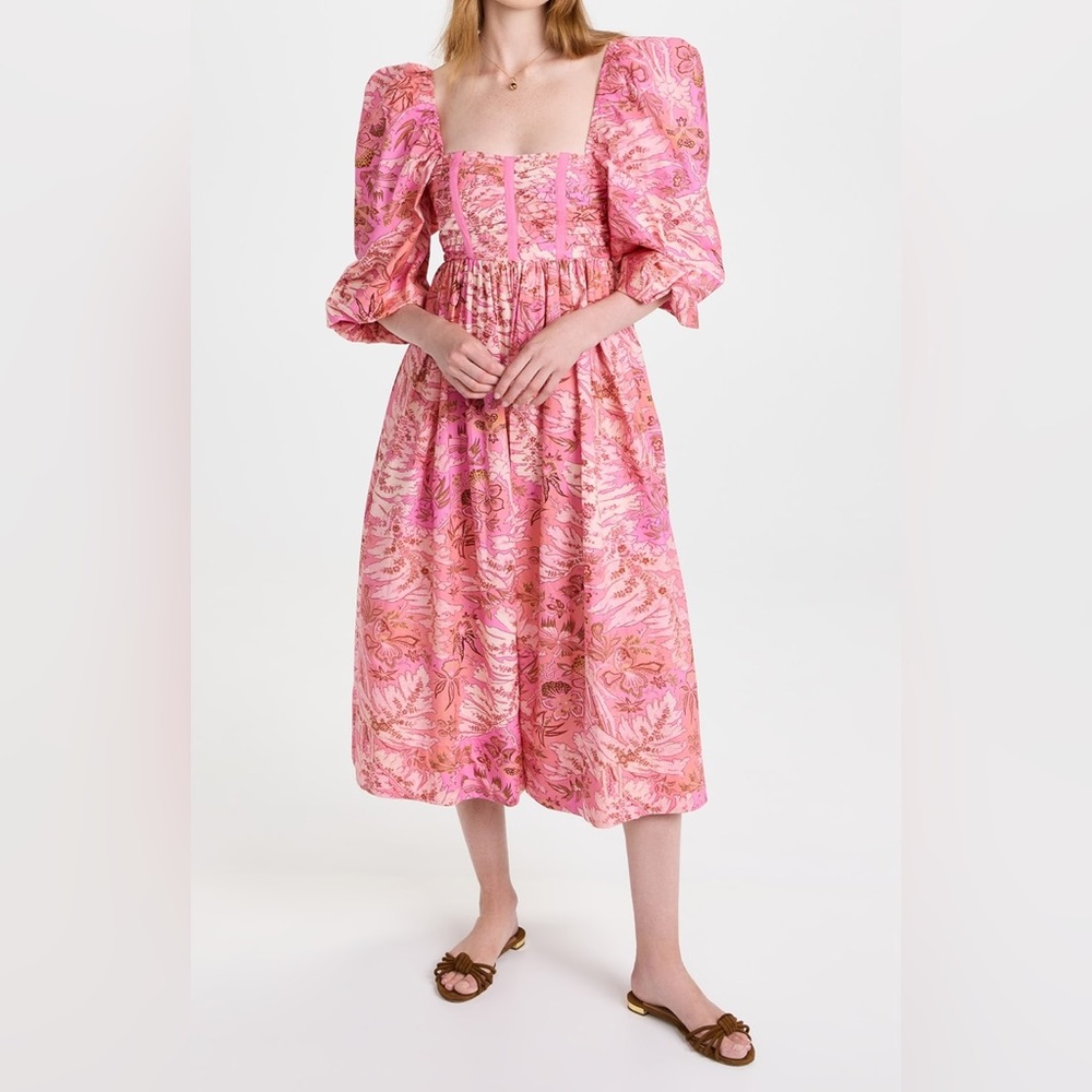 Pink Floral Leilani Dress from Ulla Johnson - size 16